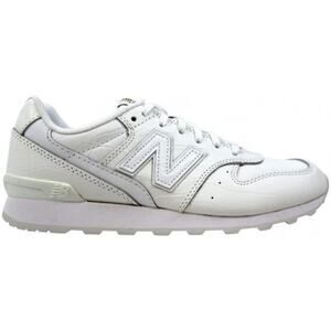 New Balance 696 Series White Leather Lace Up Sneaker Shoes Size 9